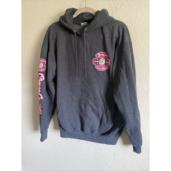 Dune Crew Tops - Dune Crew Oregon Coast Hoodie Dirtbike Atv Racing Gray Women Large Sand Utv